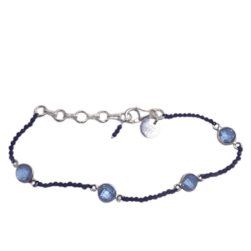 Sassy Spinel Bracelet wholesale jewelry manufacturers blue topaz