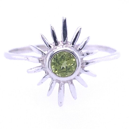 August Peridot Compassionate Ring earring wholesale vendors natural stones