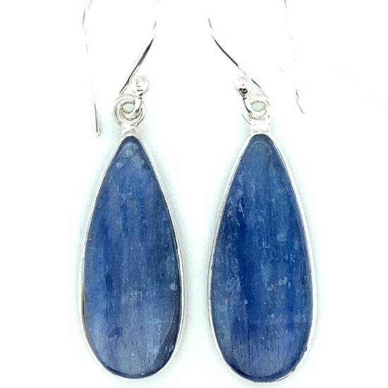 Kyanite Raindrop Rapture Earrings genuine gemstone wholesale jewelry