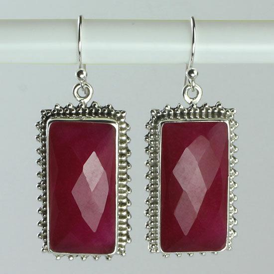 Ruby Regal Earrings jewelry supply warehouse natural stones