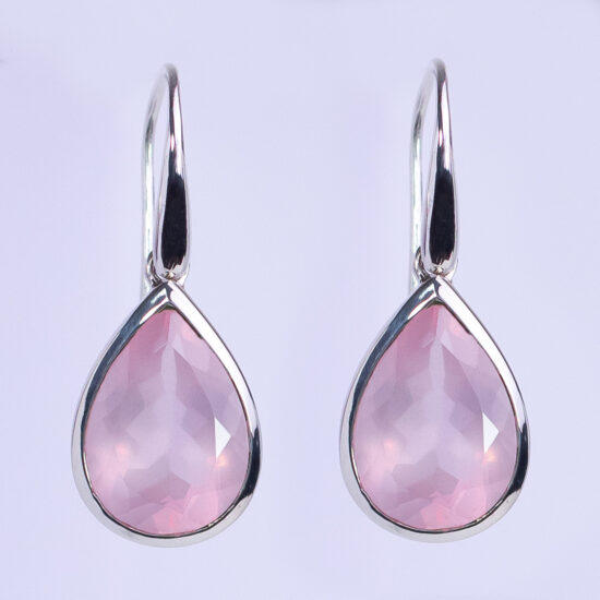 Rose Quartz Splashy Sparkle Earrings unique jewelry wholesale suppliers