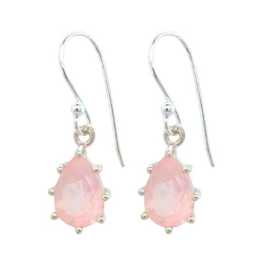 Rose Quartz Darling Earrings necklace supplier necklace vendors wholesale