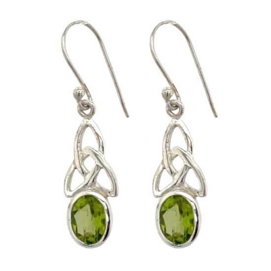 Celtic Love Knot Sparkling Earrings - Image 3