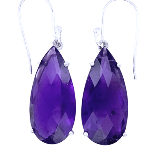 Amethyst Excel Earrings luxury designer wholesale jewelry