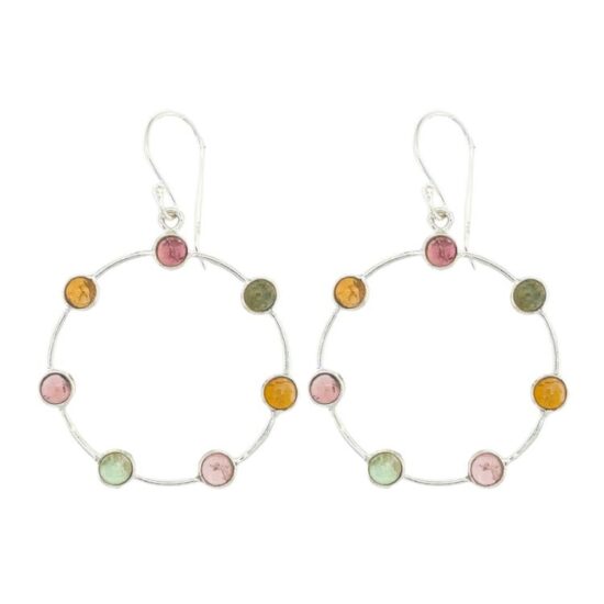 Multi Tourmaline Earrings