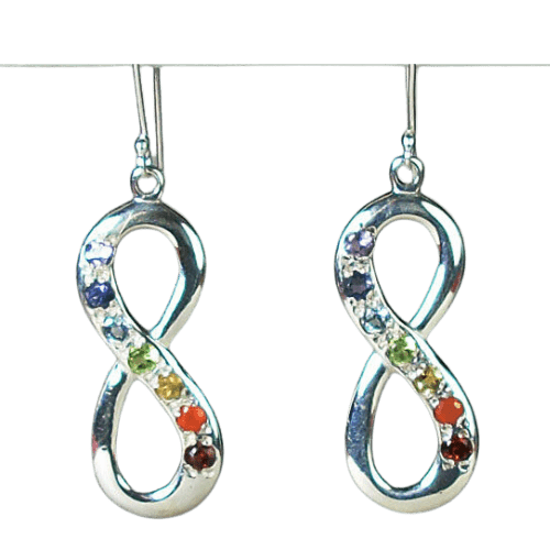 Infinity Chakra Earrings wholesale-only family business women's jewelry wholesale suppliers