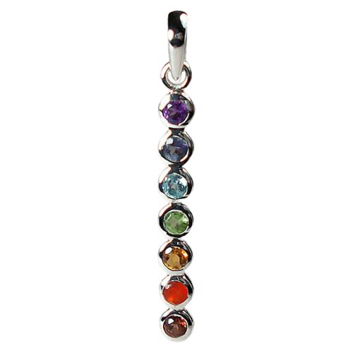 Chakra Energy Rod Pendant gemstone jewelry wholesaler jewelry vendors