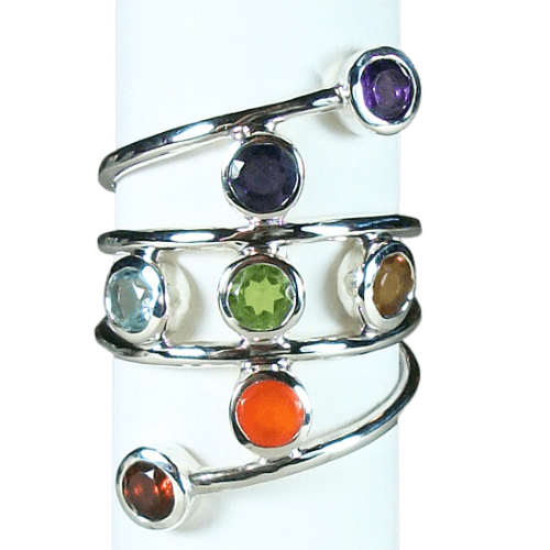 Chakra Gypsy Ring ethically handcrafted exclusive designs fashion jewelry