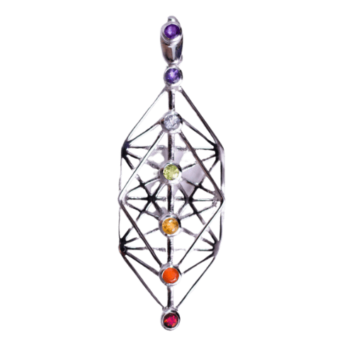 Chakra Sacred Geometry Pendant wholesale-only family business women's jewelry wholesale suppliers