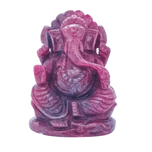 Ruby Kyanite Jovial Ganesh Statue wholesale sterling silver gemstone jewelry, best jewelry supply wholesale