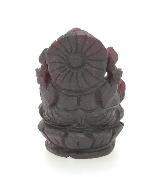 Ruby Sapphire Hand Carved Ganesh Statue hand-picked jewelry for retailers crystal gemstones