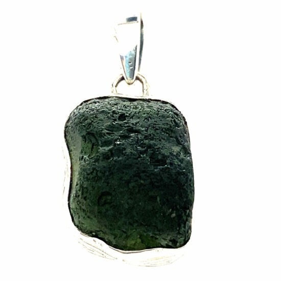 Moldavite Mystic Unisex Pendant rare wholesalers luxury jewelry fashion sterling silver