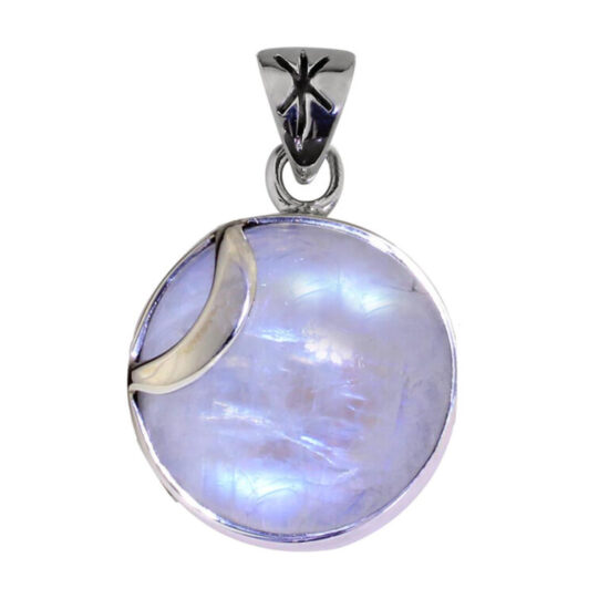 Celestial Crescent Moon Pendant