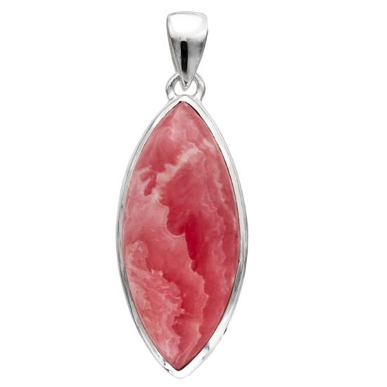 Rhodochrosite Warm Hearted Pendant wholesale genuine gemstone supplier