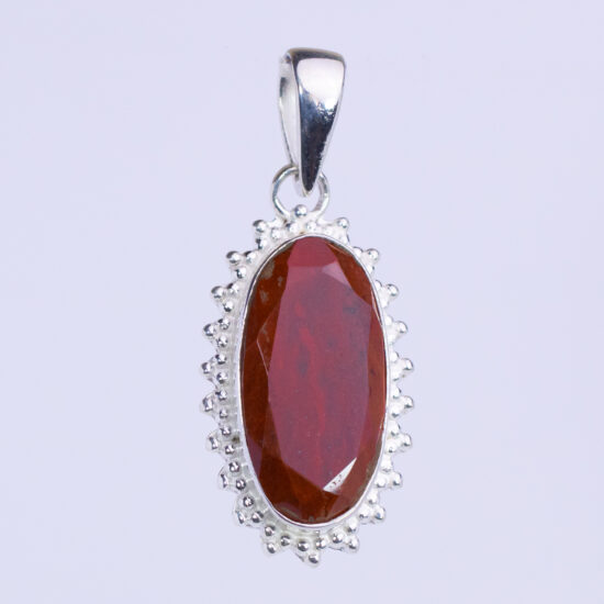 Red Jasper Courage Pendant