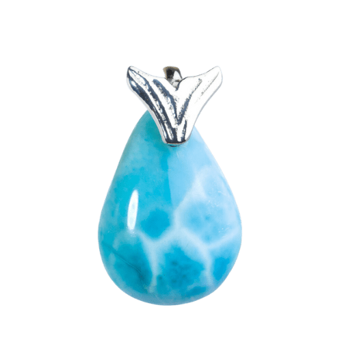 Larimar Whale Wisdom Pendant