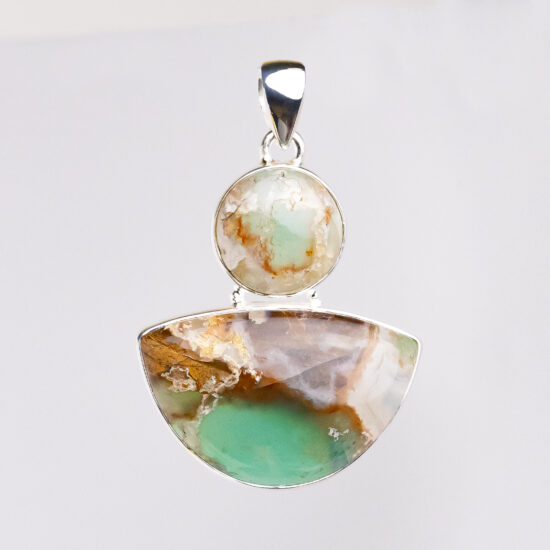 Aquaprase Amaze Pendant fine sterling silver gemstone wholesaler USA