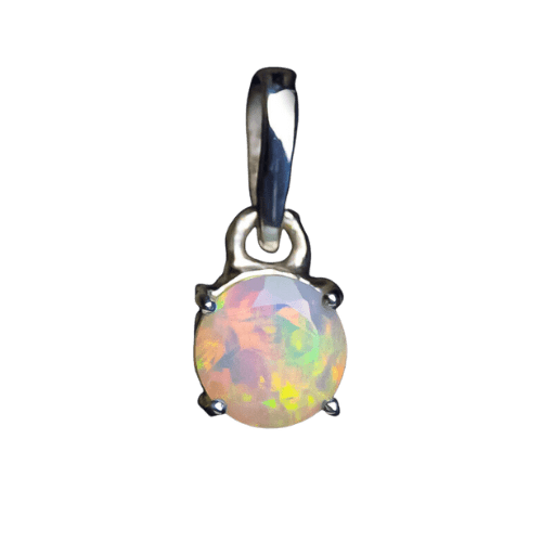 Opal Precious Circle Pendant grow your business with wholesale fine jewelry