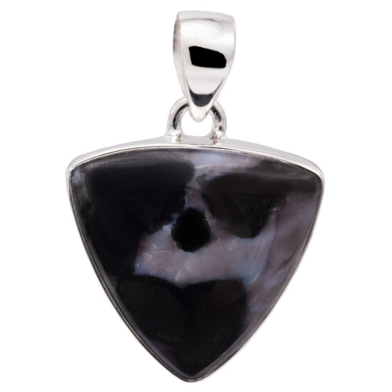 Mystic Merlinite Indigo Gabbro Pendant sterling silver gemstone wholesaler