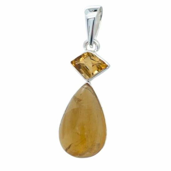 Citrine Prosperity Pendant hand-picked jewelry for retailers crystal gemstones