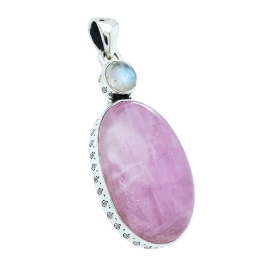 Kunzite Moonstone Cotton Candy Pendant unique wholesale jewelry vendor