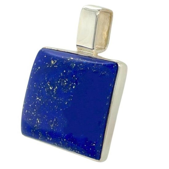 Lapis Lazuli Bold Unisex Pendant - Image 2