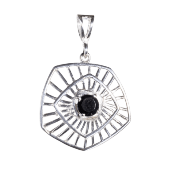 Anansi's Web Pendant unique exotic gemstone jewelry wholesale direct