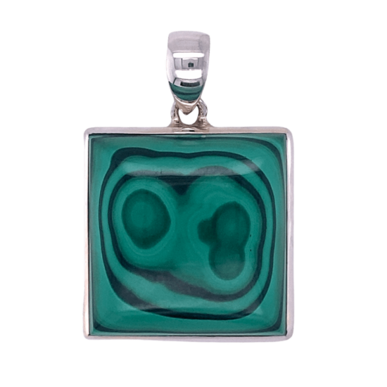 Malachite Mystical Wonder Unisex Pendant exclusive and rare gemstones