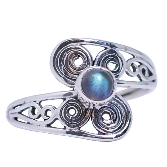 Labradorite Swirls Ring jewelry wholesalers near me