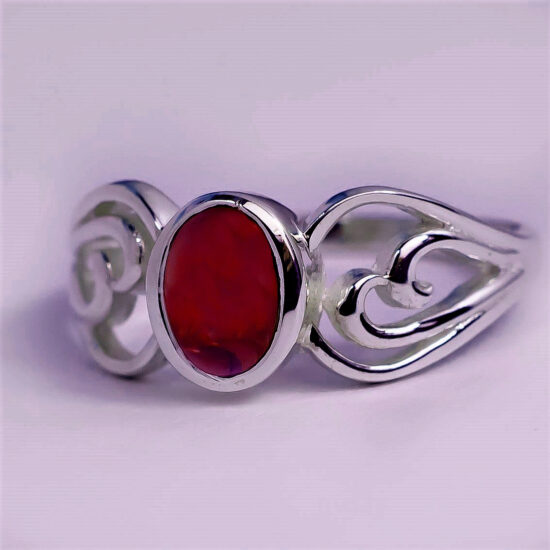 Garnet Sonata Fire Ring 925 silver best jewelry suppliers