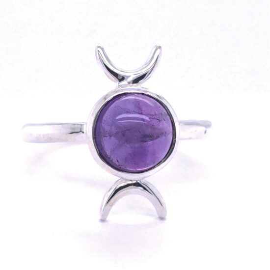 Amethyst Moon Goddess Magic Hour Ring real jewelry vendors new age