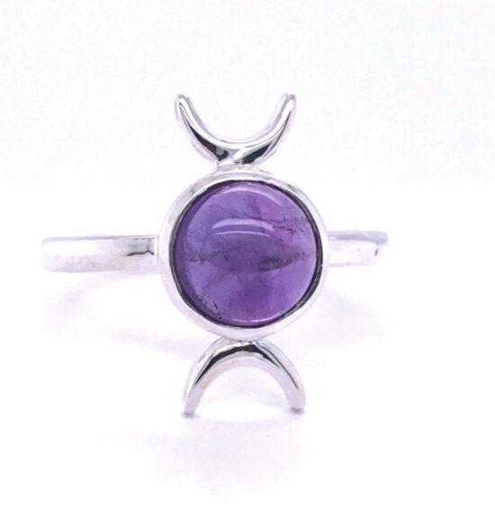 Amethyst Moon Goddess Magic Hour Ring real jewelry vendors new age