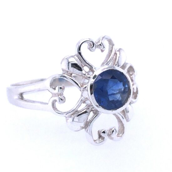 Kyanite Poetic Hearts Ring crystal gemstones bohemian jewelry