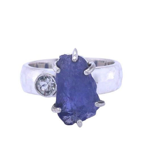 Tanzanite White Topaz Grace sterling silver wholesale jewelry supplies