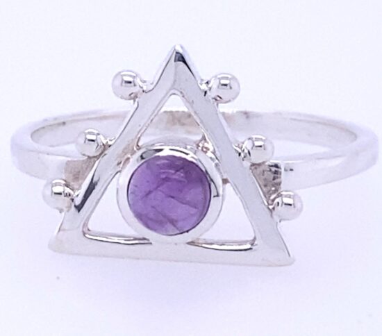 Amethyst Sacred Element sterling silver fashion trends