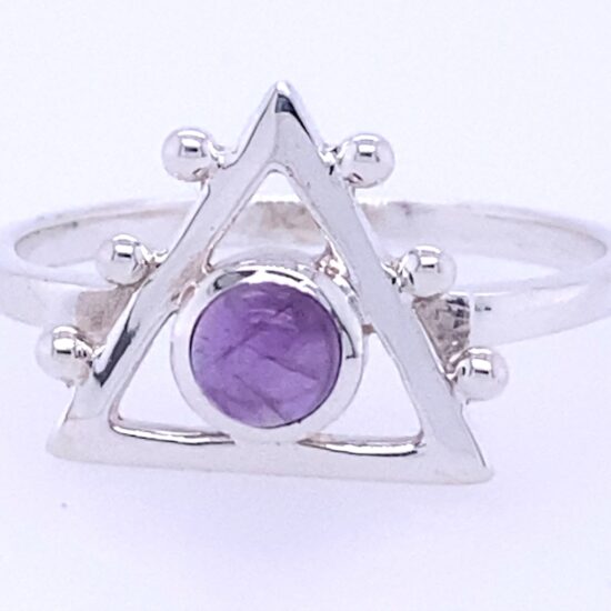 Amethyst Sacred Element sterling silver fashion trends