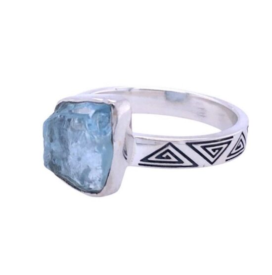 Aquamarine True Blue Ring bulk jewelry supplies wholesale