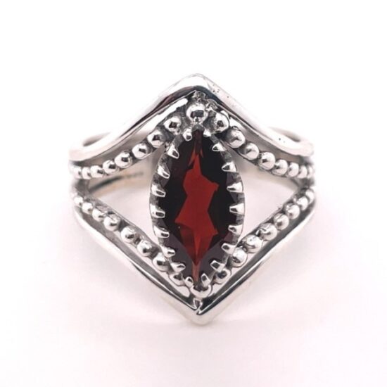 Garnet Shining Knightess Ring bulk jewelry real jewelry vendors