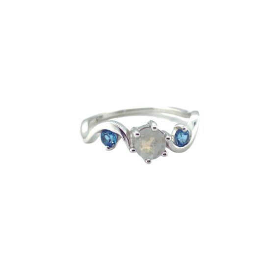 Moonstone Swiss Topaz Sweetness Ring best jewelry suppliers crystal gemstones