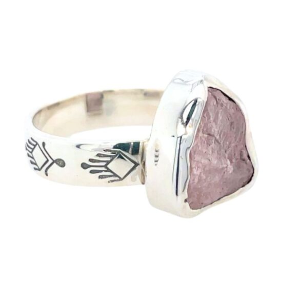 Morganite Heart Melting Ring - Image 2