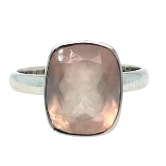 Rose Quartz Rosey Ring