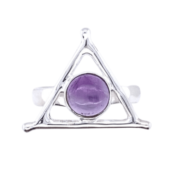 Amethyst Mystic Element Ring best jewelry vendors new age