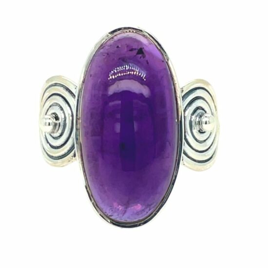 Amethyst Soul Evolution Ring bohemian jewelry bulk jewelry