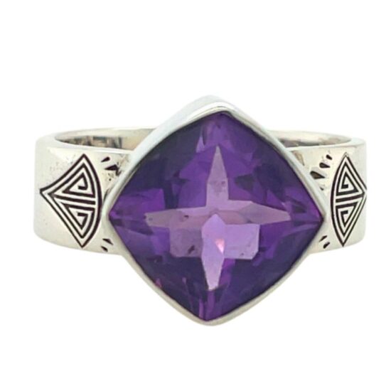 Amethyst Serenade Ring. simple wholesale shopping sterling sterling silver