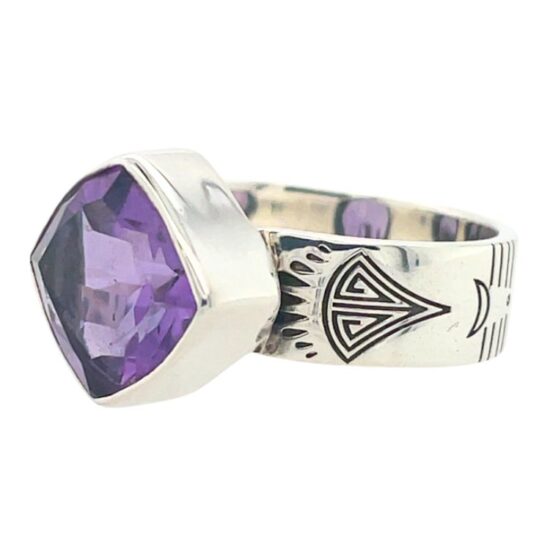 Amethyst Serenade Ring simple wholesale shopping sterling sterling silver