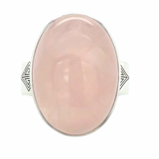 Rose Quartz Serenade Ring - Image 4