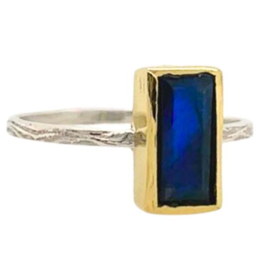 Labradorite Shimmer Ring