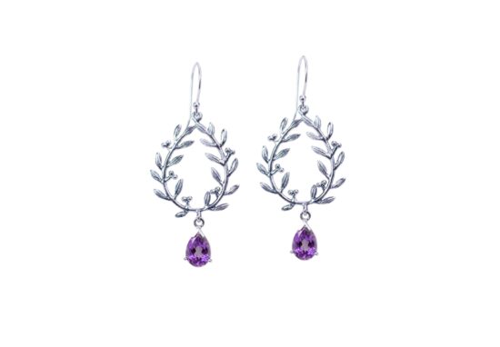 Laurel Wreath Earrings - Image 2