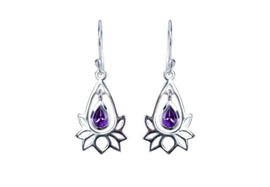 Lotus Love Earrings - Image 2