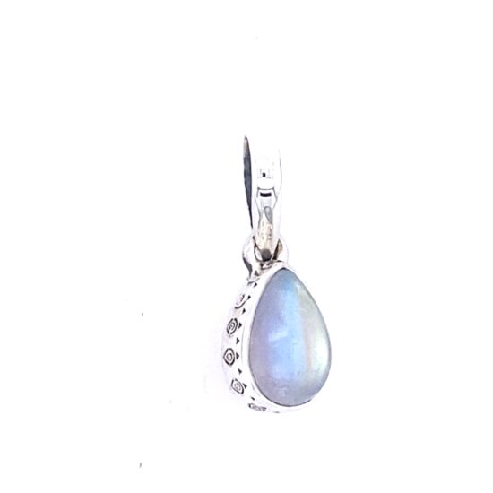 Moonstone Paisley Pendant genuine gemstone jewelry wholesalers